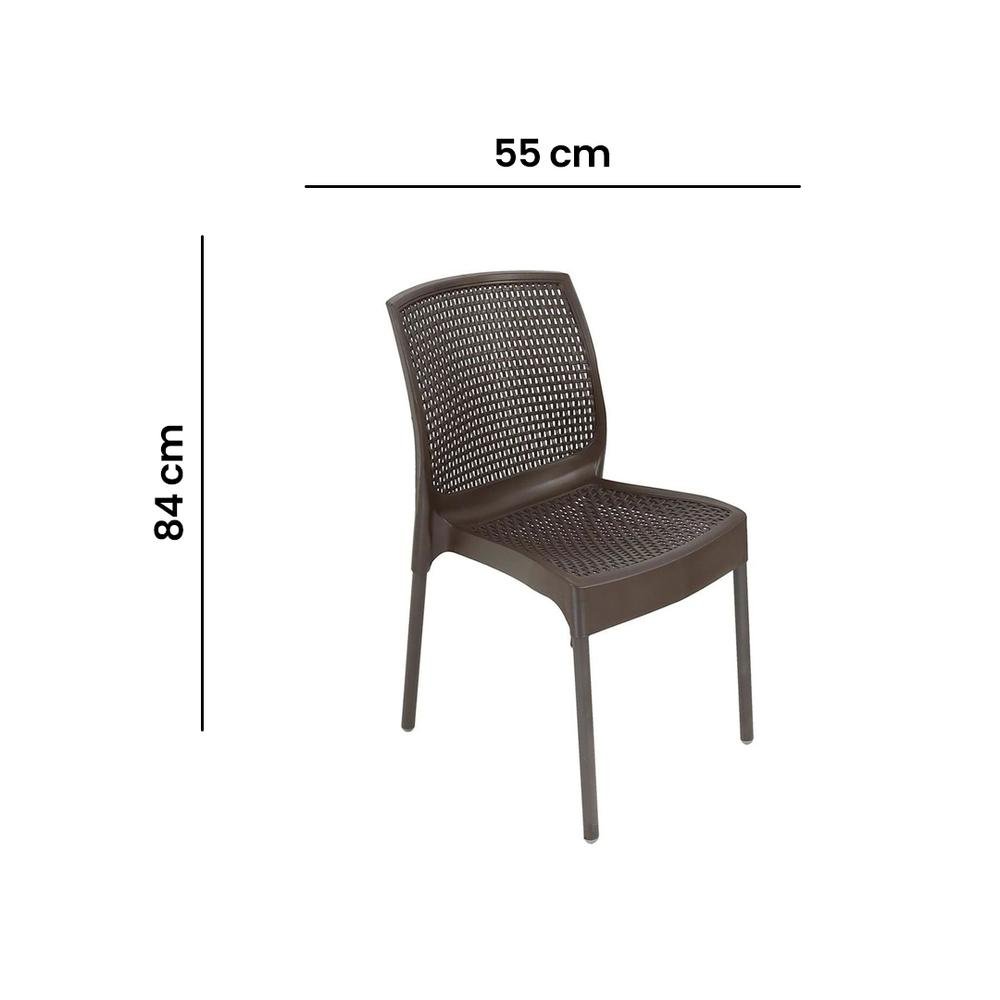  Mandella Defne Sandalye - Kahverengi