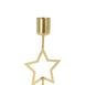  KPM Dekoratif Gold Star Şamdan - 17 cm