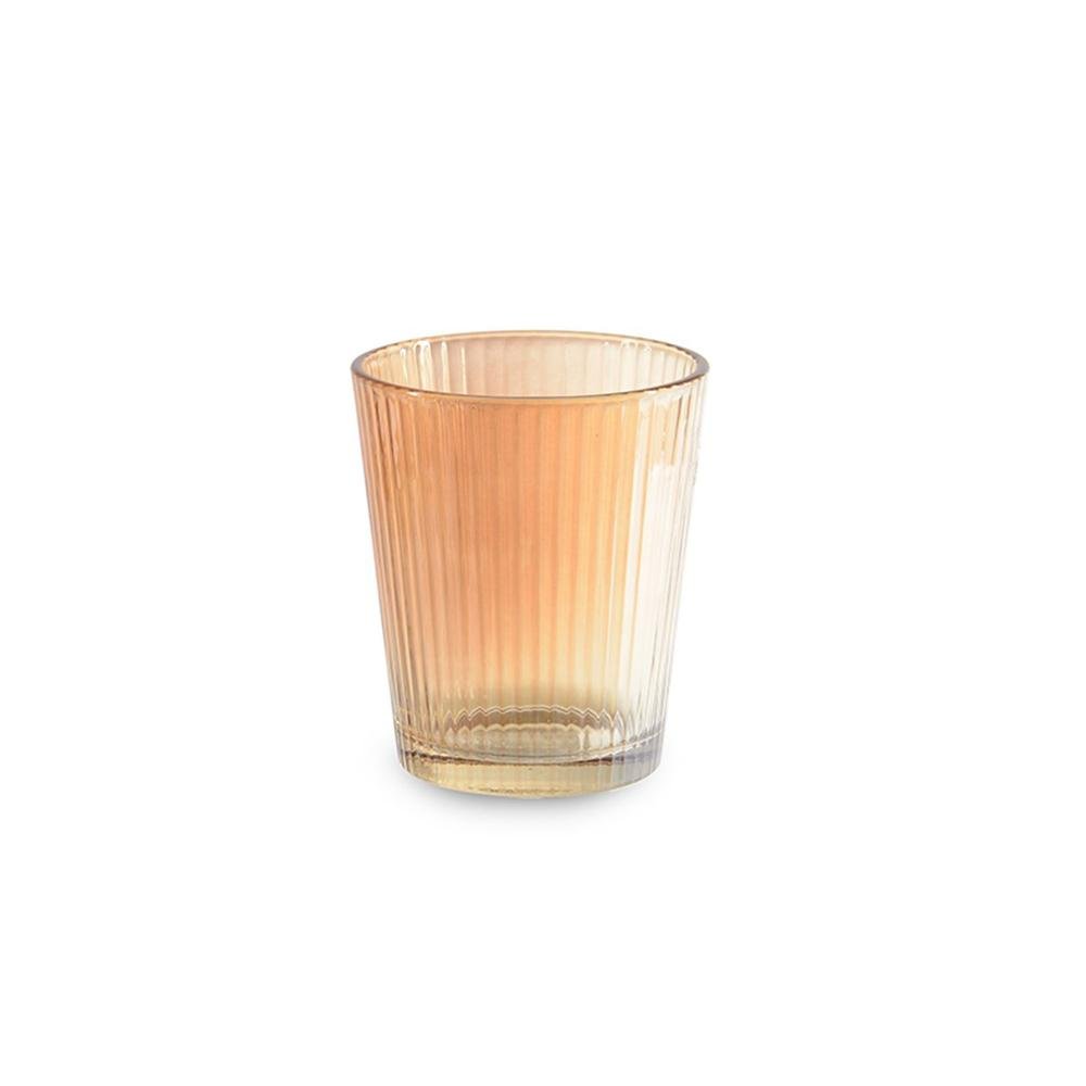  Deli Glassware Renkli Cam Bardak - 380 ml