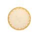  Glore Latte 6'lı Pasta Tabağı -  Beyaz / Krem - 21 cm