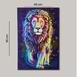  Q-Art Dekoratif Lion King Kanvas Tablo - 60x90 cm