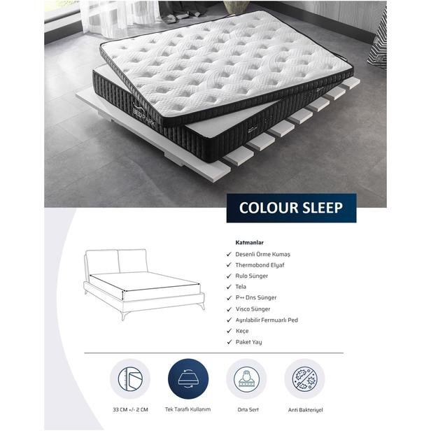  Bedpark Colour Sleep Yatak - 100x20 cm