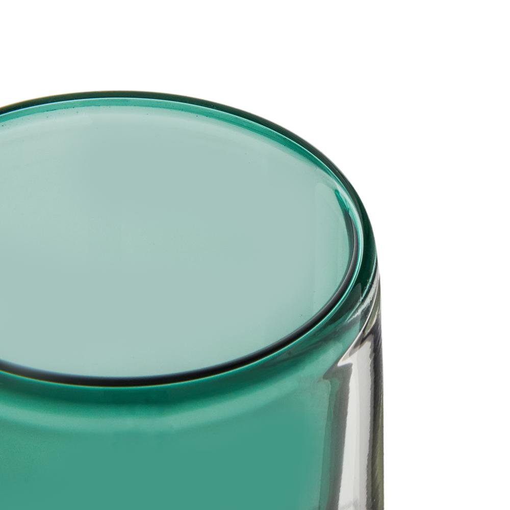  Perotti Double Color Bardak - Yeşil - 250 ml