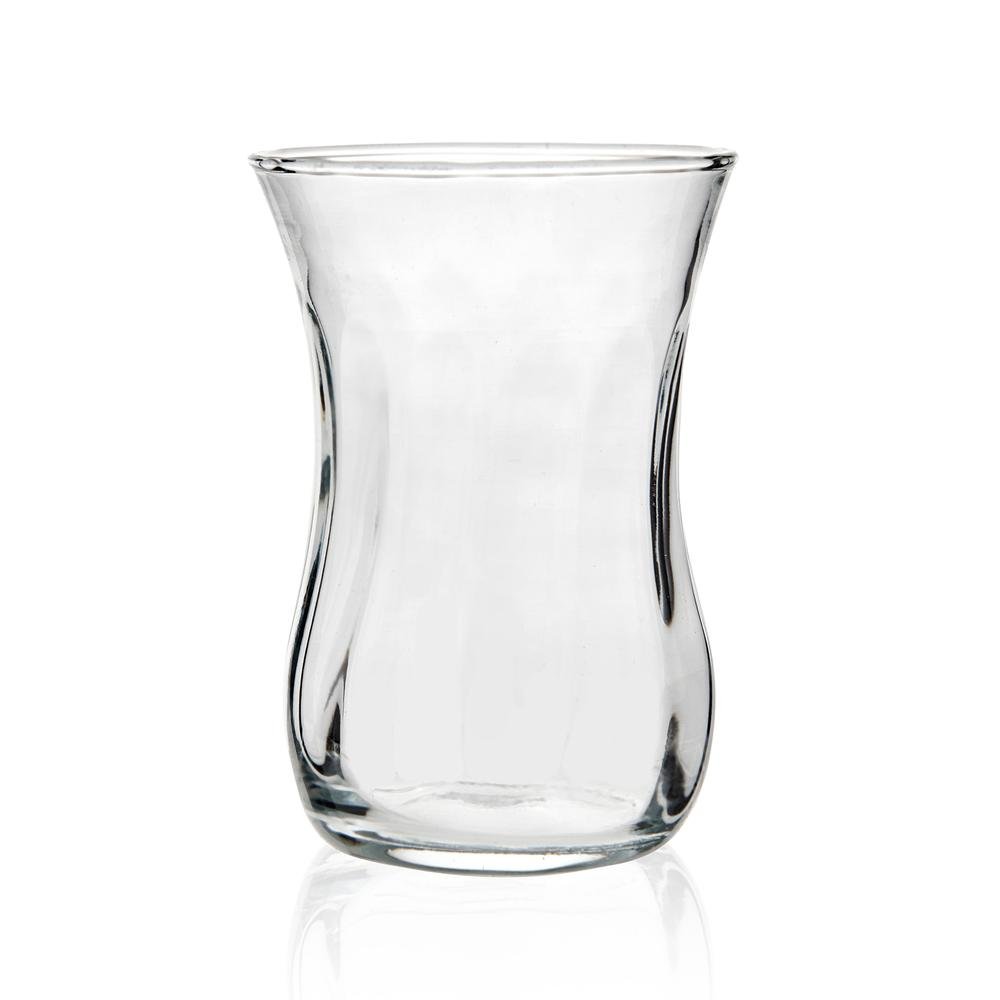  Lav Klasik Optik 6'lı Çay Bardağı - 115 ml
