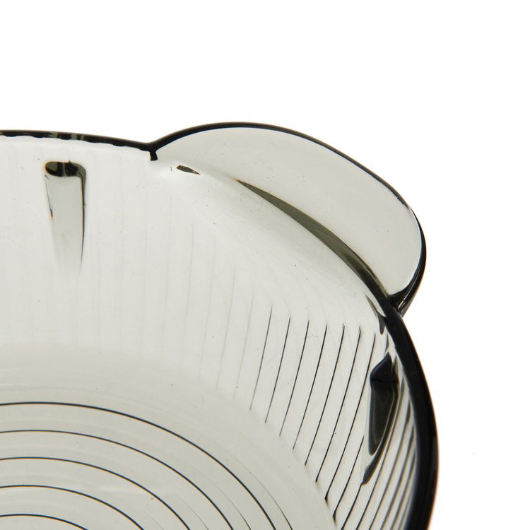  Deli Glassware Kapaklı Cam Tencere - 950 ml