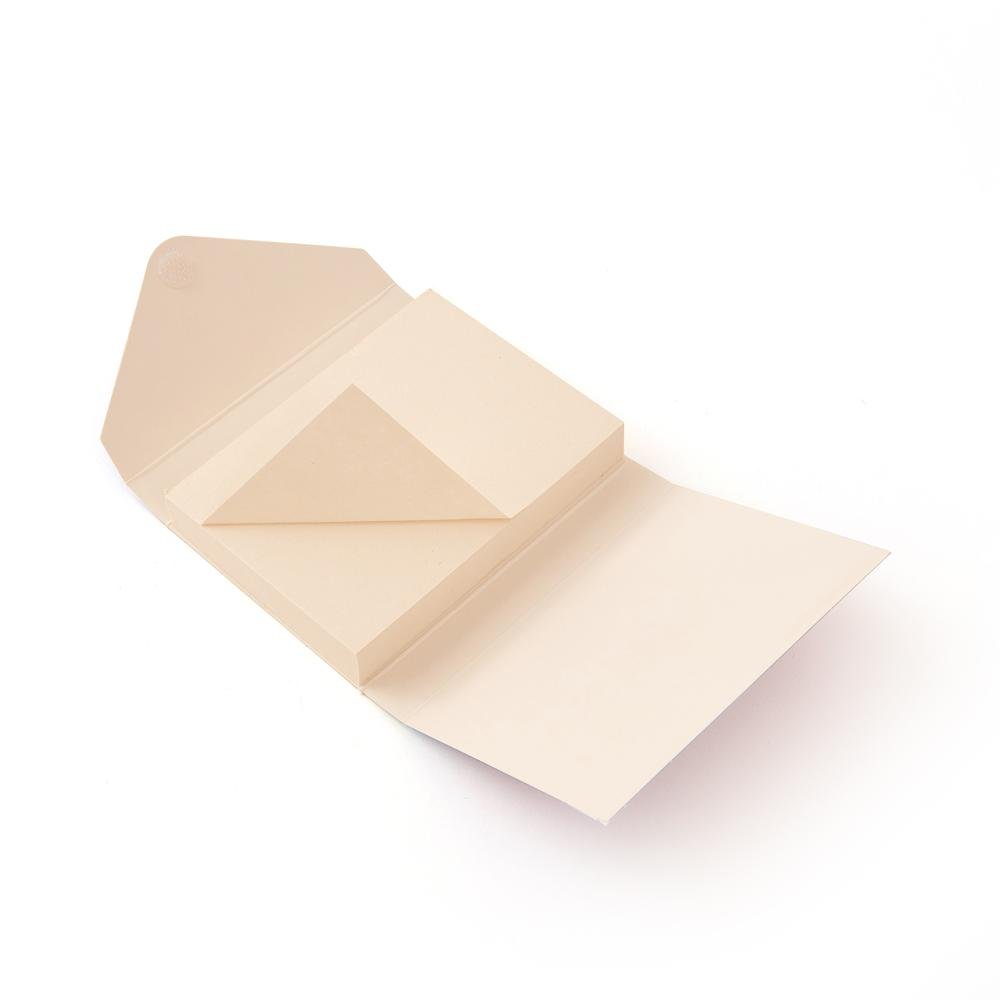  4Nio Çizgisiz Mini Mektup Defter - Asorti - 7,5x10 cm