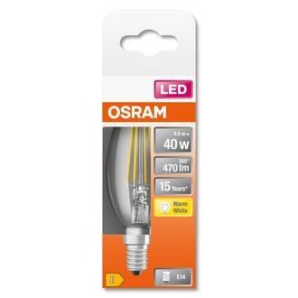 Osram CLB40 4W E14 Filament Ampul - 2700K Sarı Işık