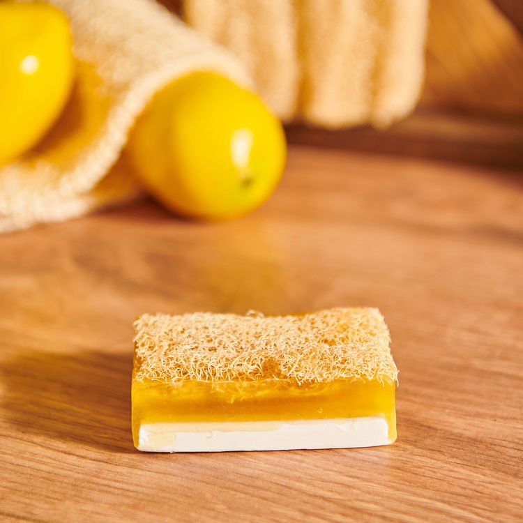  Myros Limon Esanslı Kabak Lifli Vücut Bakım Sabunu - 100 gr