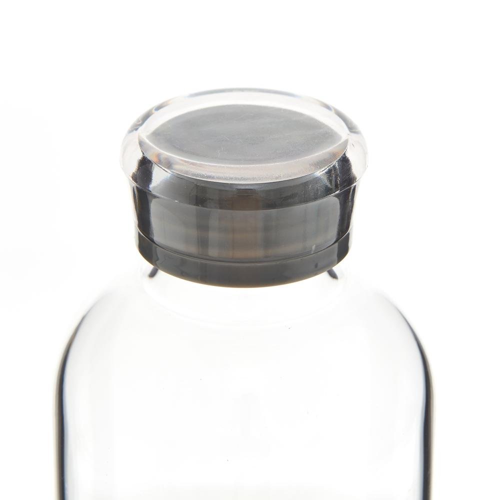  Tohana H2O Borosilikat Cam Matara - Gri - 1000 ml