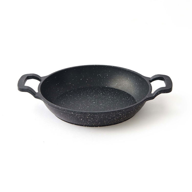  ArYıldız Parma 3 Parça Sahan Seti - Siyah - 20 cm + 18 cm + 16 cm