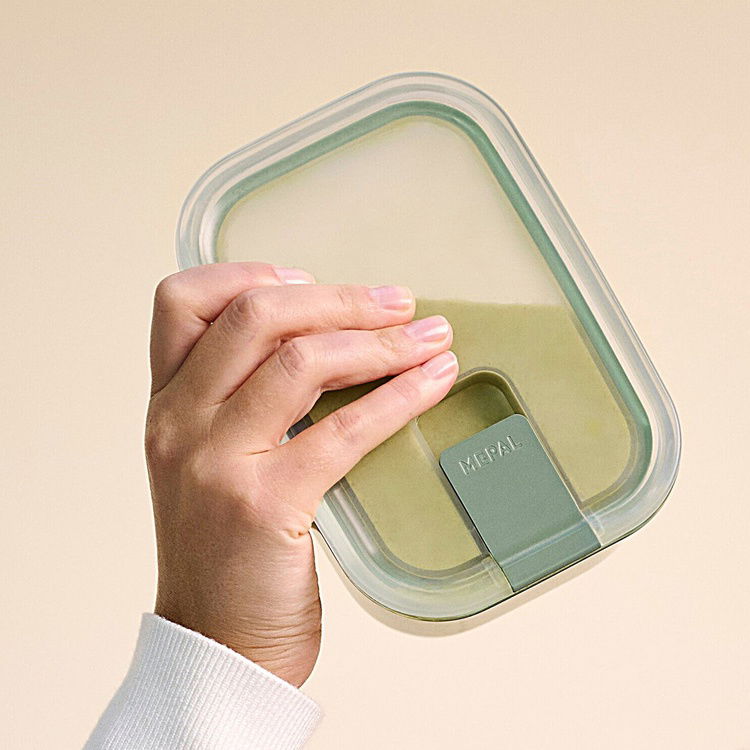  Mepal Glass Food Storage Box Easyclip Saklama Kabı - 700 ml -Nordic Sage