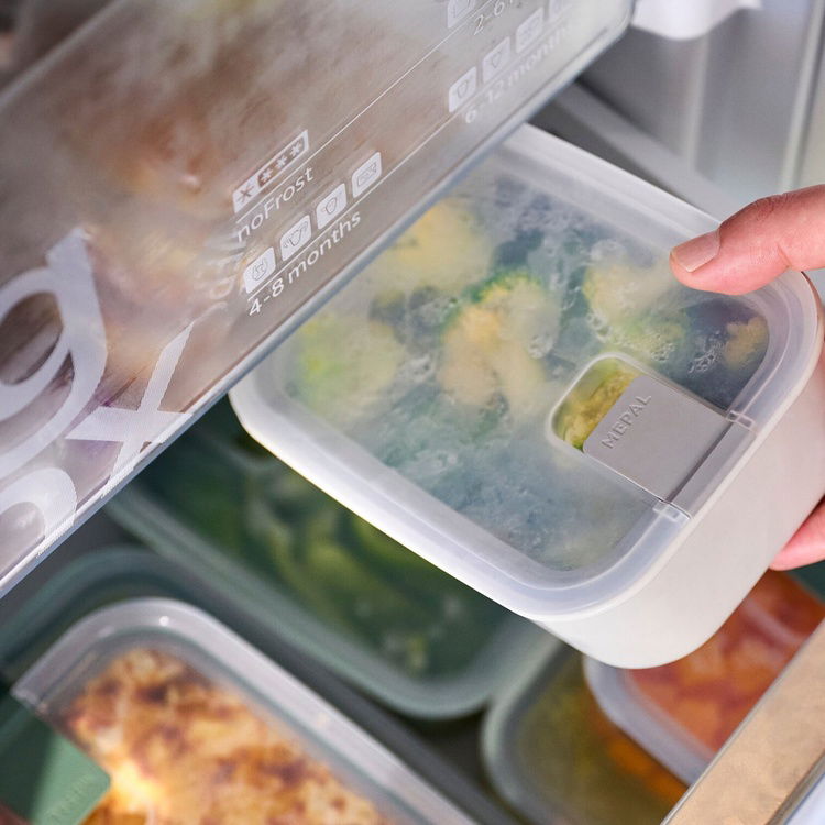  Mepal Glass Food Storage Box Easyclip Saklama Kabı - 700 ml -Nordic Sage