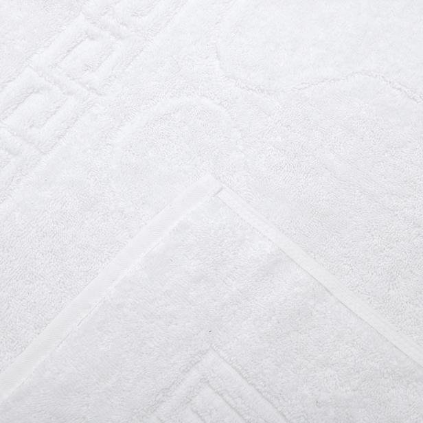  Nuvomon Ayak Havlusu - Beyaz - 50x70 cm