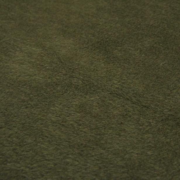  Nuvomon Çift Taraflı Pamuklu Çift Kişilik Battaniye  - Yeşil / Bej - 180x220 cm
