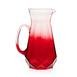 Alegre Glass Naz Kulplu Sürahi - Kırmızı - 11,2x20 cm