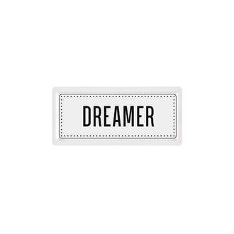 The Mia Dreamer Dikdörtgen Servis Tabağı - Beyaz - 35 cm