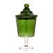  Alegre Glass Kurabiye Şeker Sunum Kavanozu - Yeşil - 17x35 cm