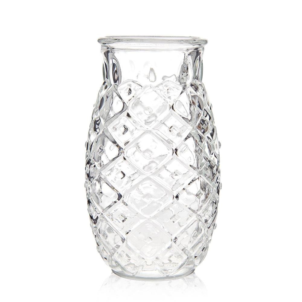  Alegre Glass Ananas Bardak - 8x15 cm