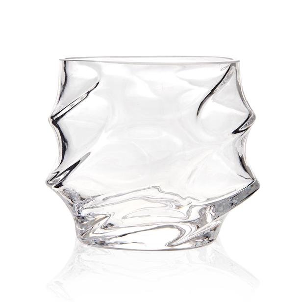  Alegre Glass Fırtına Bardak - 9x9 cm