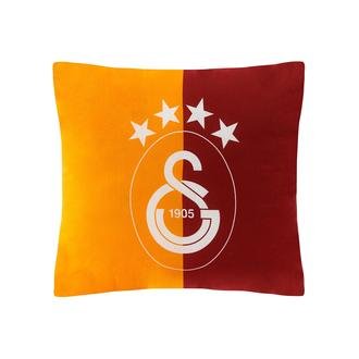 Taç Lisanslı Galatasaray Figürlü Kırlent - 40x40 cm