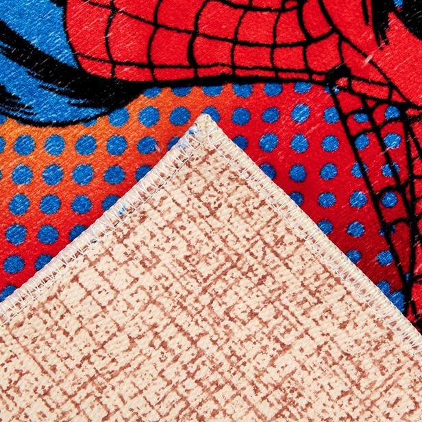  Taç Lisanslı Spiderman Web Halı - 80x120 cm