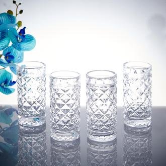 Alegre Glass İris 1 Meşrubat Bardağı - Şeffaf - 6,5x14 cm