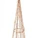  KPM Dekoratif Eiffel Aydınlatma - Sarı - 12x12x4 cm