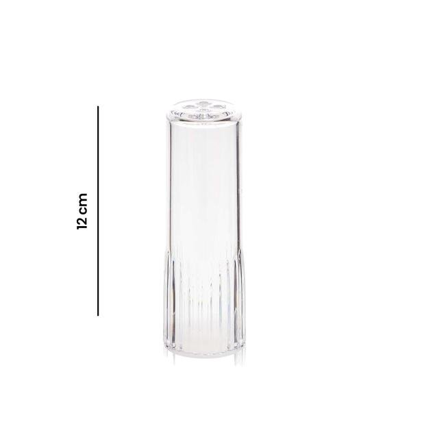  Harmony Time Kristal Tuzluk Biberlik - Şeffaf - 12 cm