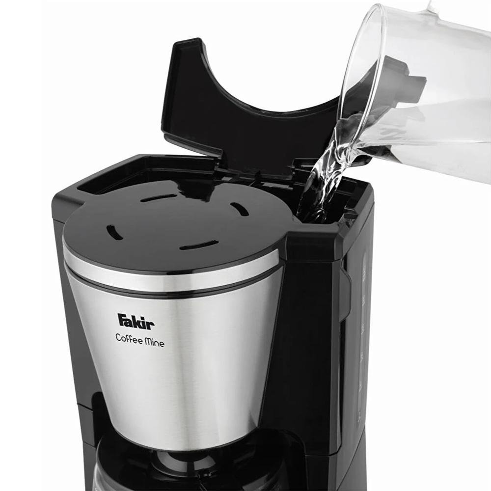  Fakir Coffee Mine Filtre Kahve Makinesi - Gri - 1000 Watt
