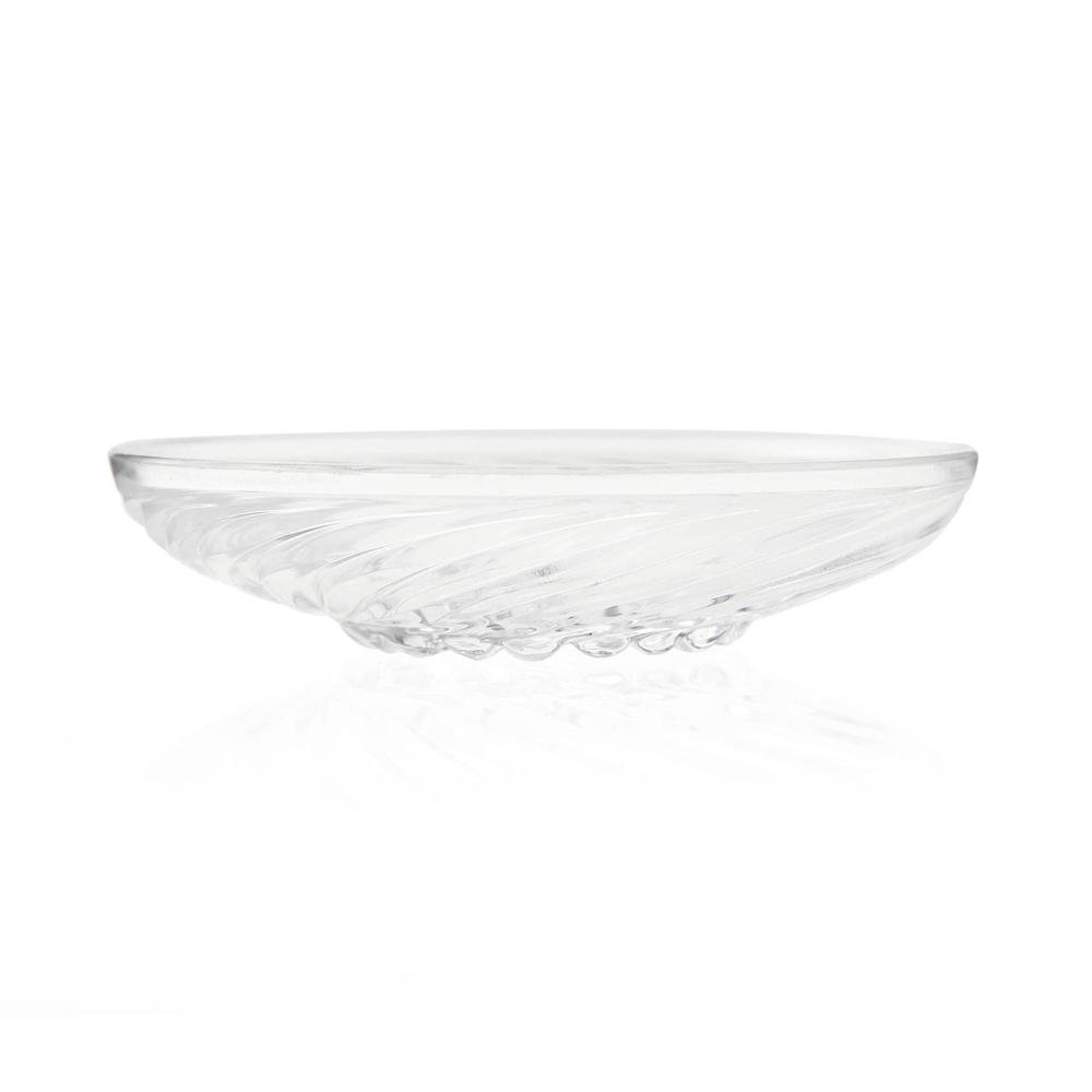  Alegre Glass Yıldız Çay Tabağı - Şeffaf - 10 cm