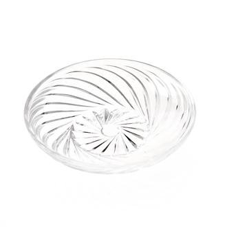 Alegre Glass Yıldız Çay Tabağı - Şeffaf - 10 cm