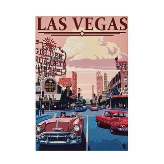 Özverler Las Vegas Mdf Tablo - Renkli - 20x30 cm