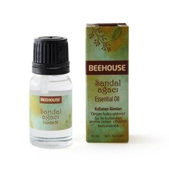 Beehouse Sandal Ağacı Esansiyel Buhurdanlık Yağı - Yeşil - 10 ml