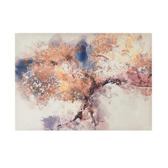 Q-Art Yaşam Ağacı Kanvas Tablo - Renkli - 50x70 cm