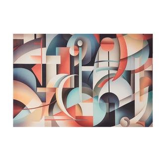 Q-Art Random Times Kanvas Tablo - Renkli - 60x90 cm