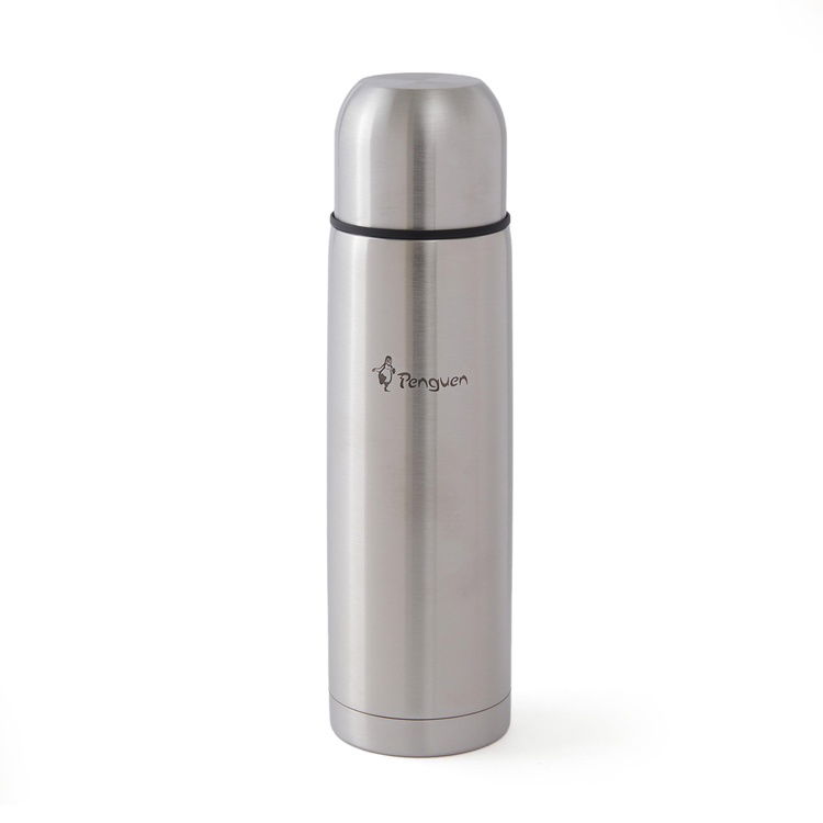  Penguen Çelik Termos - Inox - 1 lt