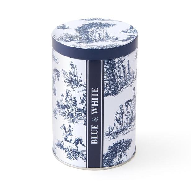 Sarkap Metal Saklama Kabı - Blue / White - 570 ml