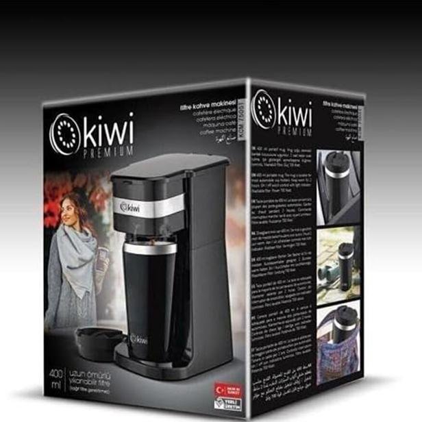  Kiwi KCM 7505T Filtre Kahve Makinesi - Siyah