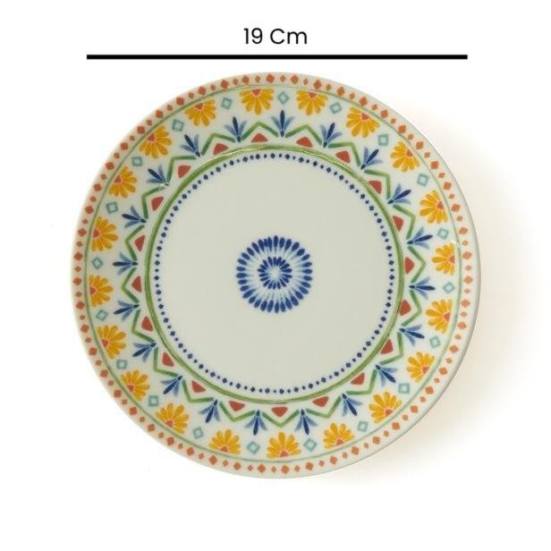  Tulu Porselen Velvet Pasta Tabağı - 19 cm