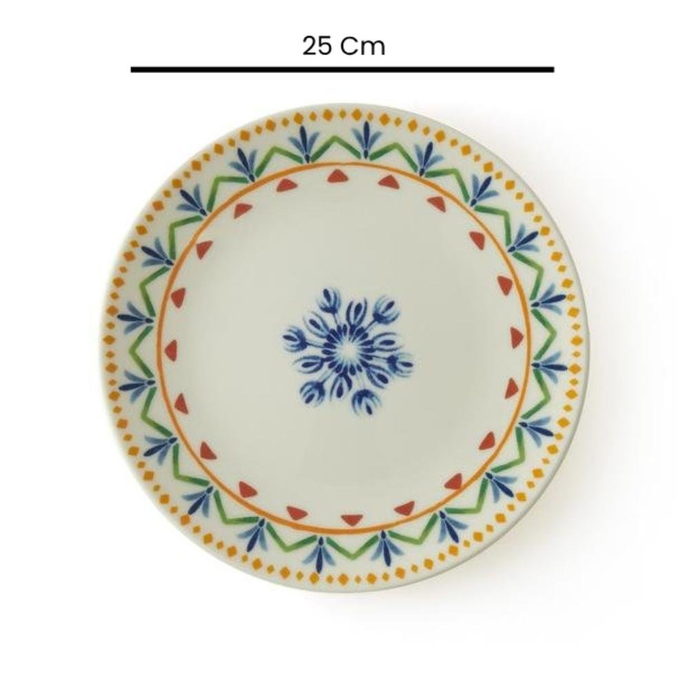  Tulu Porselen Elegant Servis Tabağı - 25 cm