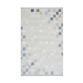 Kreasyon Lal 0118 Halı - Mavi / Ekru - 120x180 cm