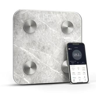 Nautica Marble Collection Vücut Analizli Akıllı Bluetooth Baskül - Gri