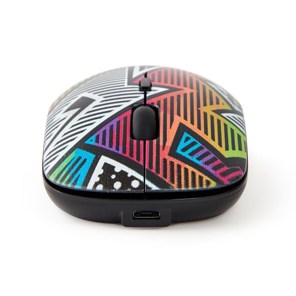 Bood Gr-50 Kablosuz Sessiz Mouse - Renkli - 11,4x6,1x3,3 cm_3