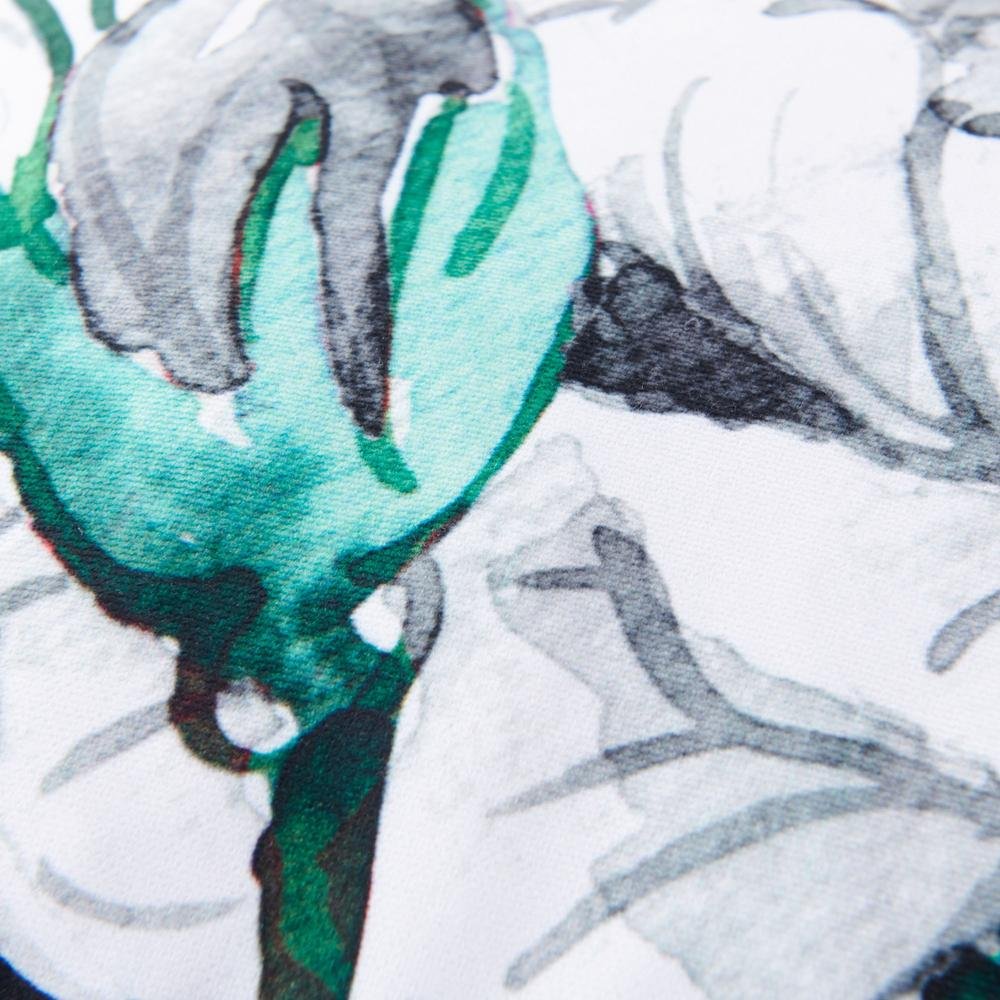  Nuvomon Gardenia Biyeli Kırlent - Renkli - 30x50 cm