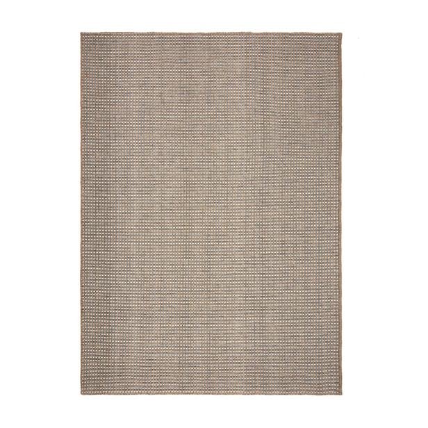  Loomxrugs Indian 25 Halı - Beyaz / Kahverengi - 160x230 cm
