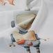  Nuvomon Robot Desenli Çocuk Fon Perde - 140x270 cm