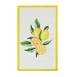  Nuvomon Limon Desenli Kurulama Bezi - Sarı - 30x50 cm