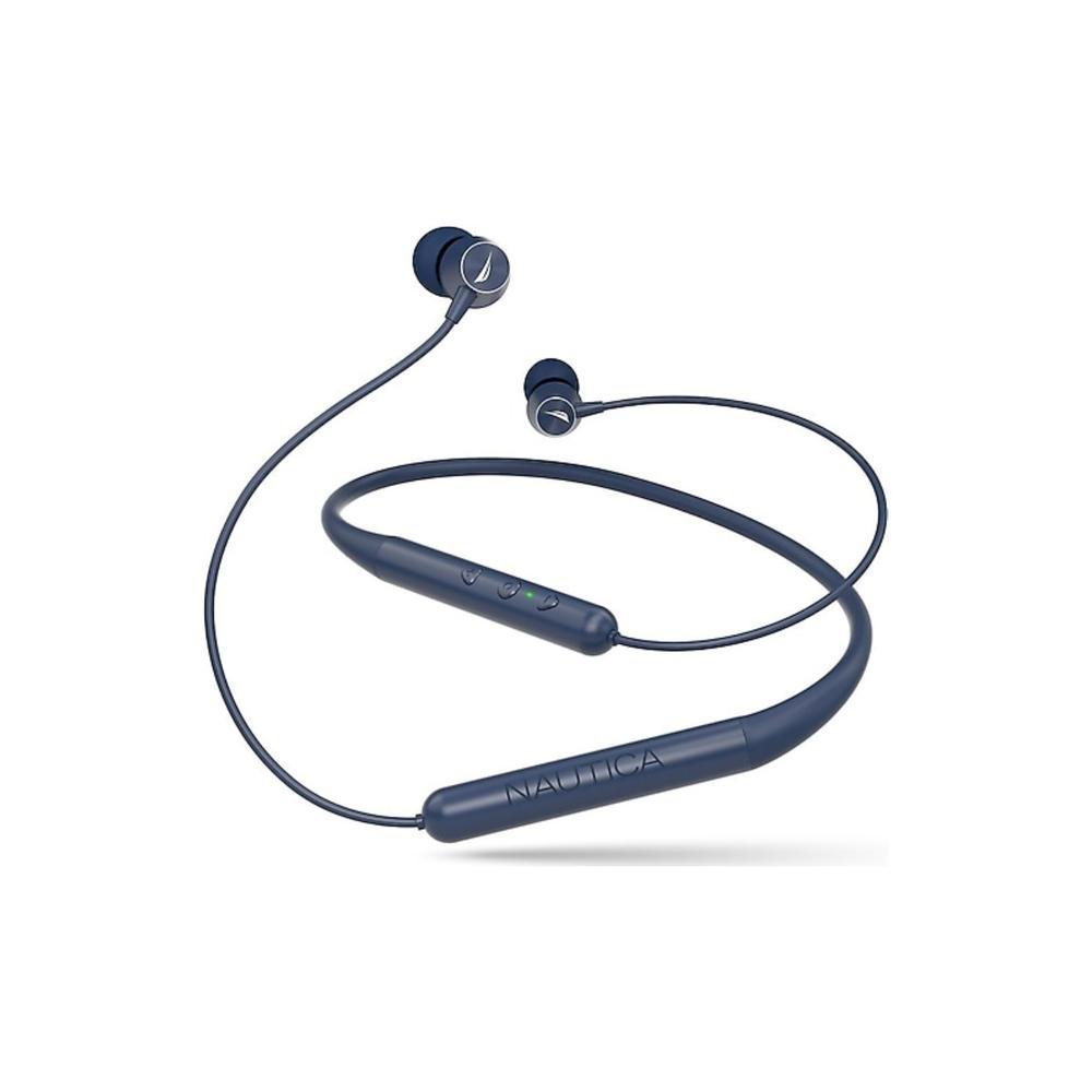  Nautica B310 Stereo Boyun Askılı Kulak İçi Sporcu Bluetooth Kulaklık - Lacivert