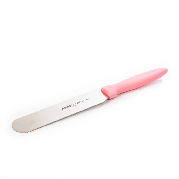  Pirge Creme Home Pasta Paleti - Pembe - 20 cm