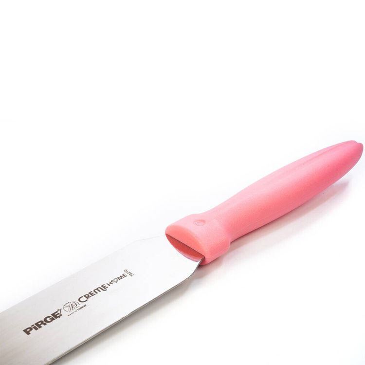  Pirge Creme Home Pasta Paleti - Pembe - 20 cm